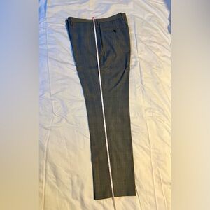 Grey Marzotto Wool Trousers - Banana Republic